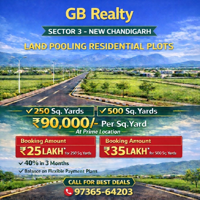 Gb Realty Plots New Chandigarh